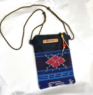 DKLASIK Tas Selempang Tenun Pria Wanita Etnik / Sling Bag HP Mini Tali Paracord