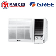 Gree 1.5HP Window Type Manual Non-Inverter Aircon GJ12-6NM
