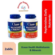 OCEAN HEALTH MULTIVITAMIN & MIN CAPLET 2X60S