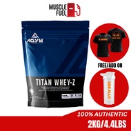 Agym Nutrition Titan Whey Protein Halal Whey Protein Powder  2kg 60Serving
