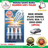 ZFR6K-11 NGK Power Spark Plugs Best Plug - Honda Civic S5A 1.7 2000-2005 Accord 2.0 2.4 3.0 CRV 2.0 