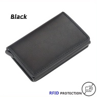 Quxis 2024 New của RFID chặn người đàn ông ví ví đựng thẻ tín dụng nhôm với pop-up thiết kế và ví ví