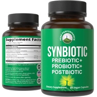 Synbiotic = Prebiotic + Probiotic + Postbiotic 3-in-1 Supplement with Clinically Tested Ingredients.