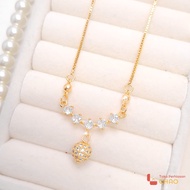 Kalung KOYE Titanium Perhiasan Wanita Lapis Emas Dan Perak KOYE.03
