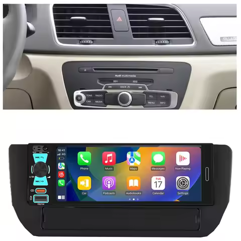 Android car radio Bluetooth Carpaly GPS Navigation+reverse camera for Audi A1 8X 8X1 8XK 8XF AUDI Q3