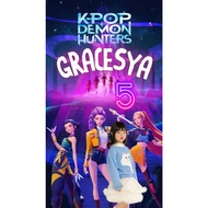 Digital Children's Birthday Invitation - HBD Birthday Invitation - Digital Invitation demon hunter h