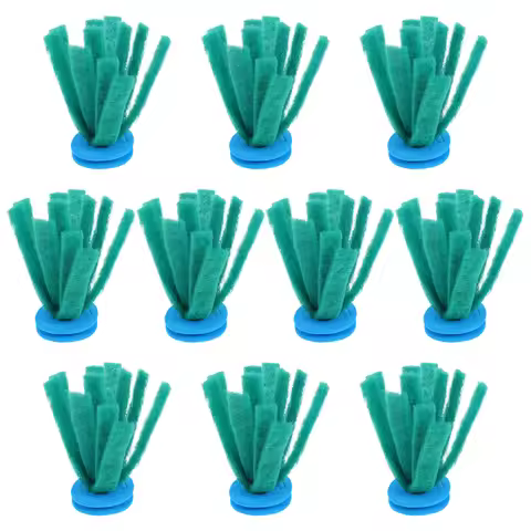 10pcs Fish Spawning Mops For Aquarium: Soft Egg Collection Tools For Betta Guppy Tanks Floating Bree