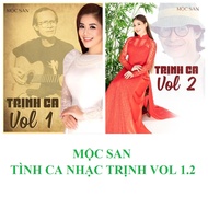 [MD-CD] Bộ 2 Đĩa CD MỘC SAN - Tình ca nhạc trịnh vol 1.2