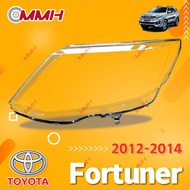 Toyota Fortuner 12 13 14 เลนส์ไฟหน้า ฝาครอบไฟหน้า ไฟหน้ารถยนต์ ไฟหน้าสําหรับ ฝาครอบไฟหน้าตรงรุ่น ฝาครอบเลนส์  headlamp cover ไฟหน้า โคมไฟหน้า ฝาครอบเลนส์