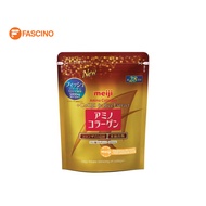 Meiji Amino Collagen + CoQ10 &amp; Rice Germ Extract แบบถุง 196 กรัม