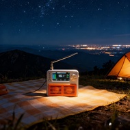 Full Band Si4732 Portable Radio Stereo Speakers Internet Radio and Aviation Band