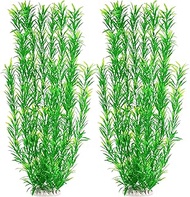 MyLifeUNIT Aquarium Plants, 21 Inches Tall Plastic Fish Tank Plants for Fish Tank Decorations and Aq