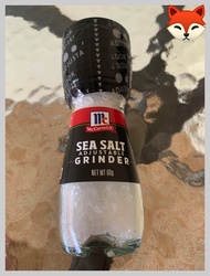 { McCormick } Sea Salt Grinder   Size 60 g.