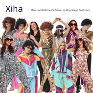 halloween costume halloween Halloween Disco Costume 70s Retro Disco Clothes Bar cos Hippie Costume