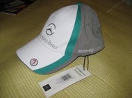 (青菜賣)9.99成新 F1 Racing 賓士GP車隊賽車帽 2011年款式 舒馬克簽名帽 (灰色) Mecedes GP Schumacher