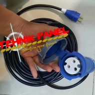 Hari Wahyunistore - male to female Genset Connector Cable 2Pin to 3Pin 32A