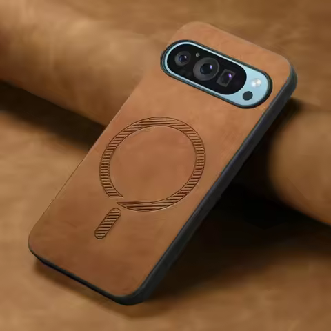 Pixel 10 Pro XL Pixel9 8A 7A Luxury Case Magnet Leather Back Panel for Google Pixel 9A 8 Pro 7 A Pix