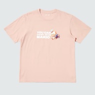 Uniqlo x The Super Mario Galaxy Movie T-shirt | Mario Movie UT Short Sleeve - Pink Salem