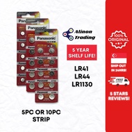 Panasonic LR41 LR44 LR1130 Lithium Battery Button cell batteries 5pc 10pc