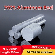 7075 Aluminum Rod Solid Super-hard Aluminum Round Bar Diameter 5~30mm
