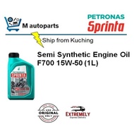 [EM] PETRONAS Sprinta F700 15W-50 Semi Syn Minyak Enjin Moto 15W50 F700 Sprinta Petronas Engine Oil