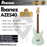 Ibanez AZES40 Electric Guitar - Mint Green Humbucker (SSH) stratocaster ( AZES-40 / AZES 40 )