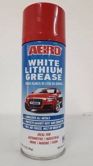 WHITE LITHIUM GREASE -- ABRO