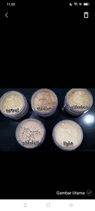 Ultima II Delicate Translucent Nakeds Powder Bedak Tabur Ultima 24gr 43gr