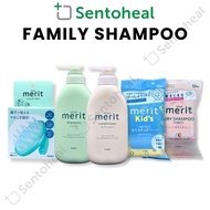 Kao Merit The Shampoo/ The Conditioner/ The Mild Instant Shampoo Conditioner/ Hair Brush