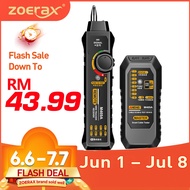 ZoeRax Wire Tracer Circuit Tester RJ45 RJ11 Cable Tracker Tone Tracer Tester Line Finder Ethernet LA