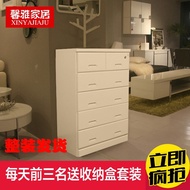 Modern solid wood drawers IKEA Assembly bedroom 567 drawers Cabinet pastoral lockers special cabinet