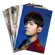 Peripheral collection Jay Chou Poster Wallpaper 2023 Collision Style Postcard Card Sticker Photo Mural Wall Painting Wallpaper Set of 8