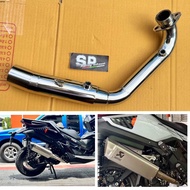 คอท่อสแตนเลส zontes368G 368K 368D 2.0