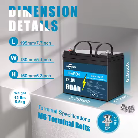 12V 16Ah 30AH 60Ah LiFePO4 Battery pack 12V Lithium Iron Phosphate Batteries 4000 Cycles Touring car