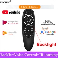 KEBETEME Chuột Bay Không Dây G10/G10S 2.4G Bộ Điều Khiển Từ Xa Với Điều Khiển Bằng Giọng Nói Chơi Ga