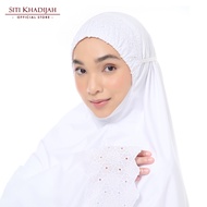 Siti Khadijah Telekung Signature Lunara in White
