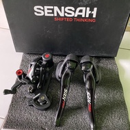 Grupset Sensah SRX Pro 10 Speed Sepeda Roadbike Minivelo Seli Gravel