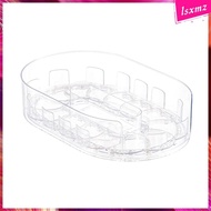 [GOLARUI] Organizer for Kitchen Cabinet 360 Degree Rotating Fridge Organizer Tray for Seasonings and