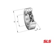 INA LR 5205 2HRS TVH XL Yoke Type Cam Roller Bearing