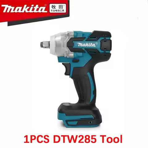 DTW285 Makita Tools Impact Wrench Machine Brushless Cordless Electric Wrench Power Tools Rechargeabl