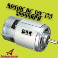 dinamo  motor 775 high speed 12v 20000rpm dinamo 775 komplit
