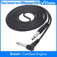 IRIN | IRIN 3M Guitar Cable Coiled 1/4 inch Audio Cable Straight Right Angle Jack GT-108 Noise Reduc