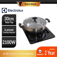 Electrolux Portable Induction Cooker (2100W) | ETD42SKA (Multi Cooker Periuk Induksi Deep Fryer Hot Pot Steamboat Food Steamer Simmer Stir Fryer 电磁炉)