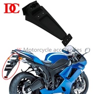 Rear Fender Splash Proof Rear Mudguard Tail Lamp License Plate Bracket Rear Steering Lamp Holder For