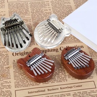 Music 8 Keys Mini Kalimba Transparent Bear Crystal Kalimba Thumb Piano Acoustic Finger Piano Music I