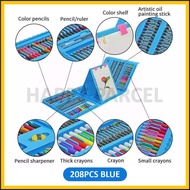 86/208pcs Kids Painting Set Colour Crayon Drawing Art Set for Kids Color Drawing Pencil Set Art Set 