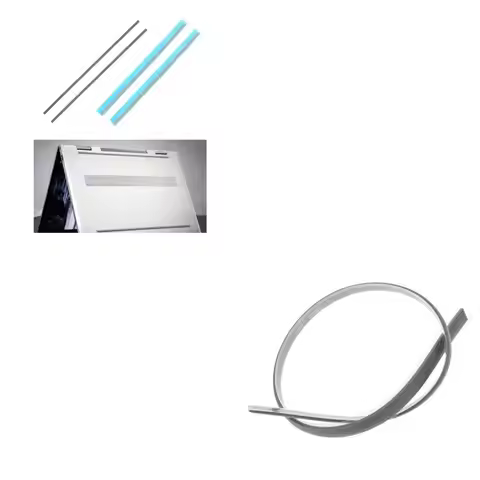2Pcs Laptop Rubber Feet Strip,Replacement Bottom Case Foot for HP X360 15-DR, X360 15-DS Shell Case 
