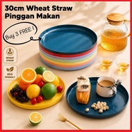 30cm/Set Pinggan Plastik/Pinggan Plastik/Plastic Plate/Piring Plastik/Set Pinggan Ikea/Ikea Plate/Pi
