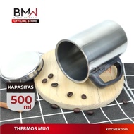 BMW Kitchen Ware - Cangkir Gelas Minum Thermos Air Panas Dingin Mug
