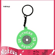 [Mk] PERFECT SIZE WORKOUT GIFT: Approximately 39cm in diameter and 024"/6mm thick our workout keycha